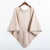 Scarves MoriBty Winter Knitted Scarf Women Luxury Cashmere Solid Color Large Triangle Shawl Wraps Warm Poncho Capes Bufandas Mujer Sjaal