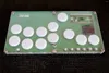 أجهزة التحكم في الألعاب فائقة النحافة Mini Hitbox Style Arcade Joystick Fight Stick Controller For PC Switch PI Android PS3 مع الضوء