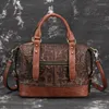 Avondtassen van jouwe handgemaakte dames die retro handtassen in reliëf maken 2023 Casual cowhide vrouwelijke luxe schouder crossbody echt leer