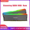 Asgard W2 seria RGB RAM DDR4 8GBX2 16GBX2 3200MHz PC4-25600 1,35V Dual Channel Oszałamiający pulpit pamięci RAM