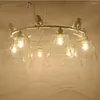 Hängslampor moderna konstharts fågelbelysning led vardagsrum e27 ljus glas lysterlampa 2