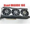 RX6800 16G jeu cartes graphiques plaques Paca De carte vidéo carte Gpu Nvidia Geforce PC ordinateur pas 5500 5600 5700 6600 6700