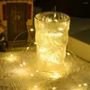 Stringhe 8 modalità LED Fata String Lights USB Filo di rame Ghirlanda Luce Illuminazione natalizia Matrimonio Natale Decorazione festa in casa