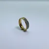 Дизайнер H Ring Man Woman Deluxe High End Emamel Письмовые кольца Unisex Classic Fashion Ring Titanium Steel 18k Gold Wedding Wedding CH1961713