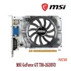 MSI Neue GeForce GT730 2GD3 2G 730 28 nm 2 GB GDDR3 64 Bit 128 Bit Grafikkarten GPU Grafikkarte DeskTop CPU Motherboard