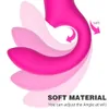 Skönhetsartiklar fingerform kvinnlig onani leksaker klitoris tunga slick stimulator vaginal vibrator massage stick dildo för kvinnor 18