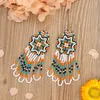 Kolczyki Dangle GO2BOHO Kościa dla kobiet biżuteria prezent Fringe Fringe Fringe Fringe Carring Native Earc Ears 2023 Trendy oświadczenie Pendientes