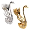 Dinnerware Sets Swan Set Creative Decorative Base For Fruit Home Birthday