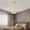 Hanglampen moderne luxe kristallen ringverlichting Europa vergulde metalen licht salon keuken armatuur slaapkamer studie led luster home decor