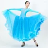 Stage Wear Standard Balleoom Dance Dress Modern Clothes Practice Waltz Ballroom Competition Costume DNV15913