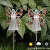 2pcs Outdoor Lawn Lamp Multifunctional Solar Lights Easy Assembly Street Waterproof Safe For Patio Festival Decoration