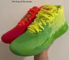 2023 MB.01grade School MB01 Rick Morty Buty do biegania na sprzedaż Lamelo Ball Basketball Queen City Red Sport Shoe Red Green Purple