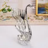 Dinnerware Sets Swan Set Creative Decorative Base For Fruit Home Birthday