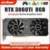 Jieshuo -videokort RTX 3060TI 8G Datorspel Grafikkort GDDR6 8NM 256bit Renovering RTX3060TI 8G Office Graphic Card