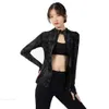 Women Sportswear Zipper Quick Dry Sport Jacket Outwear Yoga Gym Professional polyester Snow running clothing top