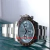 Mouvement mécanique de luxe Asia 2813Men Ice blue Dial Watch Mens No Cosmograph Montres Hommes 116500 116506 Full Steel Wristwa300y