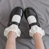 Women Socks Woman Ruffle Lolita Short Cosplay Costumes Accessories Nylon Lace Anime Cartoon Sweet Girl Gift