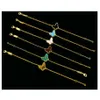 18K Gold Fashion Classic Sweet 4 Four Folha Clover Butterfly Brinc￴s J￳ias de colar J￳ias para S925 Van WomenGirls228D