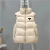 2023 Damen Westen Puffy Jacke Ärmellose Frau Jacken Designer Mantel Matte Slim Outwears Mäntel S-2XL