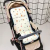 Stroller-onderdelen Eenvoudig afdrukpatroon Universeel kussen Winter zomer zomergebruik verlengd sectie katoenen pad baby cushio