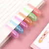 6pcs lace roller highlighter curve/wave/clouds/ art marker pen hand account painting copy newspaper border outline