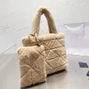 22S 새로운 패션 겨울 여성 토트 백 럭셔리 디자이너 핸드백 평범한 5 가지 색상 지갑 적합한 야외