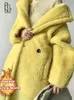 女性の毛皮の偽りのラック女性冬の長い温かいコート長袖の女性太いテディベアカジュアルルーズ特大のアウトウェア221231