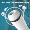 Automatic Male Masturbator Cup Blowjob Sucking Sex Machine Suction Vagina Masturbation Pussy Vibrator Toys for Men