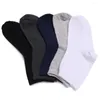 Men's Socks Men Thin Casual Business Non Slip Middle Liner Ultimate Calf Pack Of 10 Pairs Solid 9cm 3 5inch 25cm 9 8inch