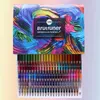 48/72/120/150/180 Renkler Su renkli kalemler Sanatçı için Set Çizim Eskiz Boyama Kitapları Okul Renk Kalemi Lapis De Cor