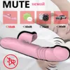 Beauty Items Tongue Vibrator Telescopic Dildos Clitoris Stimulator G Spot Masturbator Massager Vagina Vibrators sexy Toys For Women Rabbit