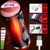 Male Masturbation Cup Automatic Sucking Blowjob Pocket Pusssy Adult Tool Real Vagin Vibrator Sex Toy for Man Mastubators Machine