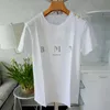 Modedesigner T-shirt för män högkvalitativt brevtryck för damer Kortärmad rundhalsad bomullströja Pikétröja storlek S-2XL