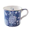 Tasses Céramique Porcelaine Thé Lait Tasse À Café Vaisselle De Luxe Bone China Cadeau De Mariage Cadeau D'anniversaire Pour Couple Amis 300 ML