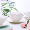 Bowls Chinese Style Creative Luxury Phnom Penh Ceramic Tableware High Quality Simple Personality Breakfast Bowl Salad Soup