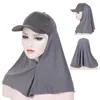 Berets المضادة للتشمل من أشعة الشمس Sunshade محمولة قبعة وشاح في الهواء الطلق ل