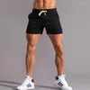 Herren -Shorts Männer Baumwolle Weiß Running Sport Homme Gym Basketball Jogger Elastic Casual Streetwear Männliche Kleidung