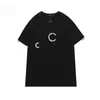 T-shirts pour hommes Designer Designer T-Shirt 2023 Design de mode Channel WomenTop Coton Infroissable Imprimé Lettre Casual Couple Vêtements 01-019 E5Y6 7QX1