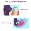 Beauty Items Vasana 2 In 1 Orgasm G-Spot & Sucking Clit Vibrator Clitoris With Dildo Stimulation sexy Toys For Women