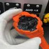 Sport militari Orologi da uomo Analogici digitali Led G110 Orologi da polso resistenti agli urti Orologi da uomo elettronici in silicone Confezione regalo Montre De294a