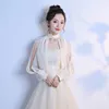 Scarves Wedding Accessories Long Sleeve Cloak Soft Cape Evening Prom Bride Chiffon Shawl Bridal