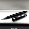 High quality Msk-149 Black Resin Roller ball pen Stationery Business office school supplies Writing smooth Rollerball pens with Serial Number