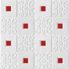 Wall Stickers 3D DIY Decor Home Brick Living Room Waterproof Foam Adhesive Wallpaper Made Decals Christmas Decoration