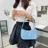 Bolsas de noite Bolsa feminina Cadeia de borboleta Vintage PU Couro ombro de ombro para mulheres para mulheres Casual Cor sólida Bolsa de bolsa de compras pequenas