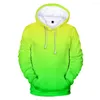 Heren Hoodies Custom Made Gradient Color 3d Men/Women Fashion Harajuku Sweatshirt Boy Girl Wonderful Sportwear