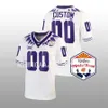 Maglia da calcio personalizzata TCU Horned Frogs Taye Barber DJ Allen Keontae Jenkins Terrence Cooks Jr. Quincy Brown Savion Williams Derius Davis Kendre Miller TCU maglie