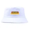 Bérets unisexe seau chapeaux été crème solaire RICARD Bob Panama chapeau homme femmes coton pêcheur casquettes fille garçon Sport de plein air