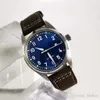 Montres pour hommes de créateurs classiques, mouvement automatique mécanique, série pilote, président militaire, montre de luxe, sport, montres-bracelets332e