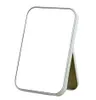 The latest 21.5X14.5CM lighted vanity mirror folding simple square makeup mirror high list face many colors to choose from support custom logos