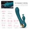 Artículos de belleza 10 velocidades Adulto 18 Consolador femenino Conejo Vibrador Juguetes sexy para mujeres Masajeador anal vaginal Punto G Estimulación del clítoris Masturbación